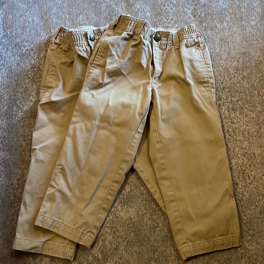 Khaki uniform pants